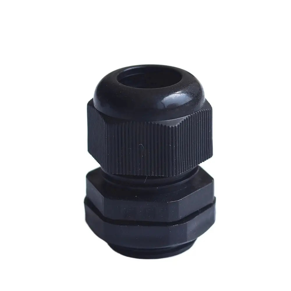 IP68 Waterproof Cable Gland PG7 PG9 PG11 PG16 Nylon Connector Cable Gland Axl Black-PG7