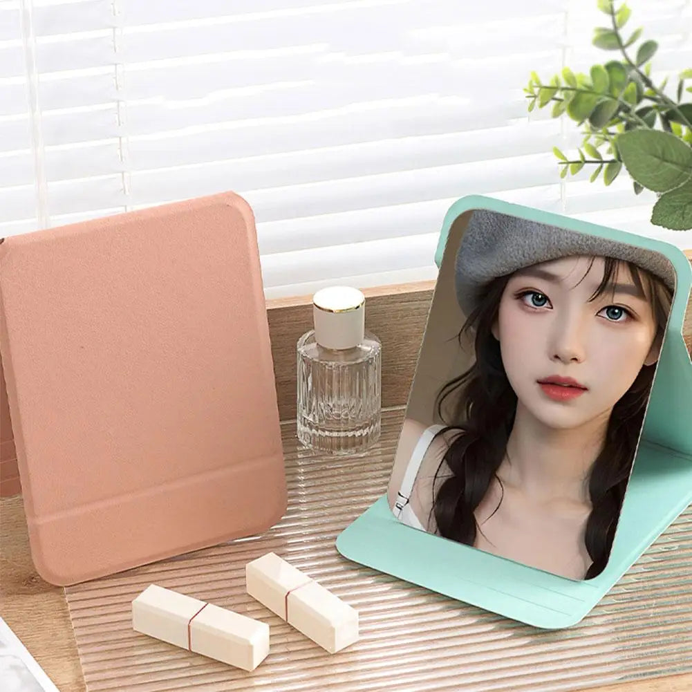 Foldable Compact Pocket Mirror – Portable Mini Makeup Mirror Compact Makeup Mirror Axl