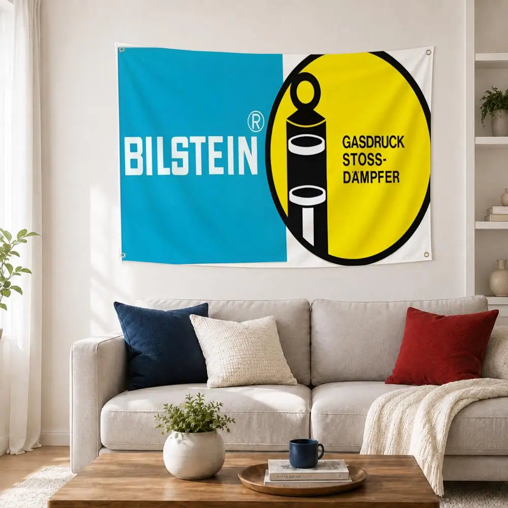 Bilstein Wall Flag – Indoor & Outdoor Concert Art Banner Decorative Wall Flag Axl