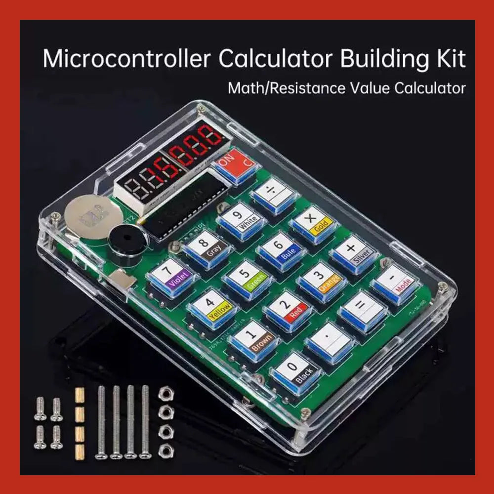 DIY Calculator Kit – LED Display Soldering Practice Project Electronics Soldering Kit Axl