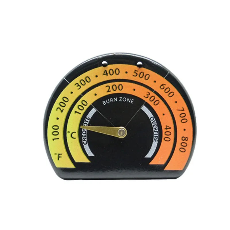 Magnetic Stove Thermometer for Wood Burning & Pellet Stoves Stove Thermometer Axl yellow