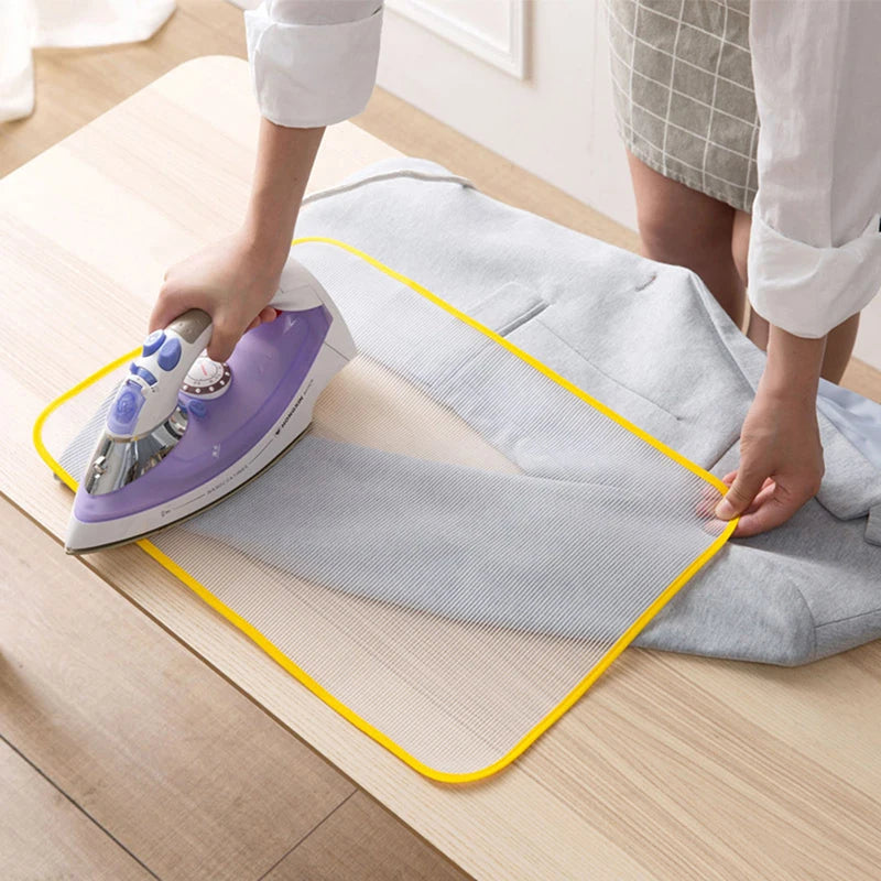 Heat-Resistant Ironing Pressing Cloth – Mesh Protector Pad Ironing Pressing Cloth Axl