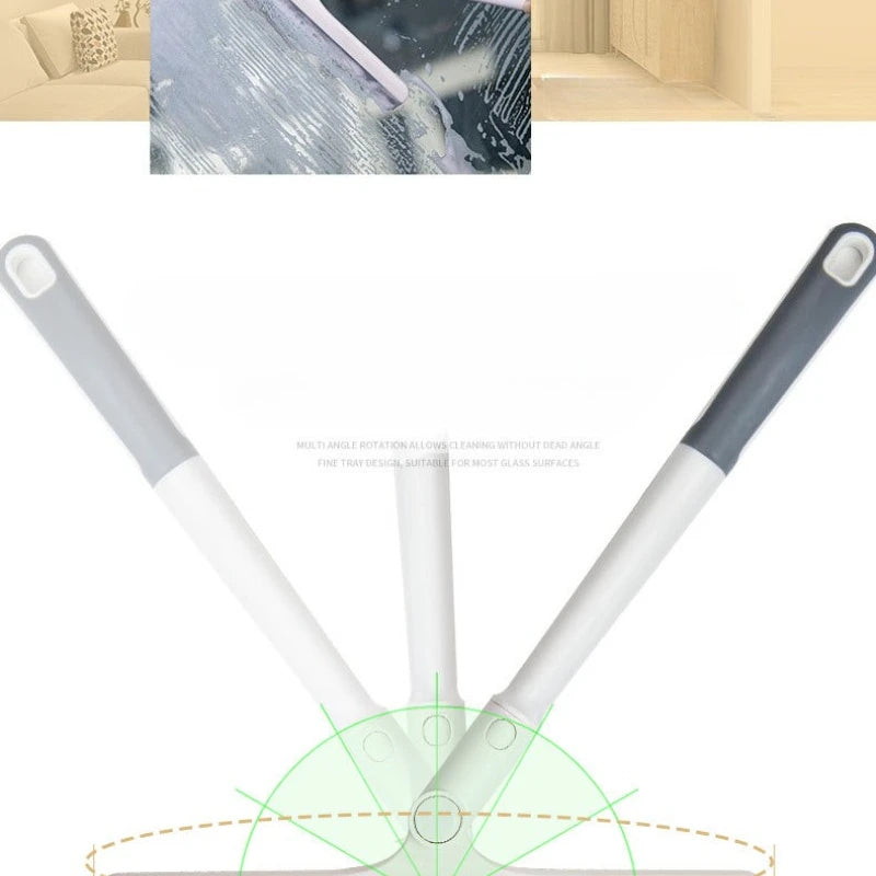 360° Rotating Wiper Brush – Glass, Floor & Car Window Scraper Cleaning Wiper Brush Axl