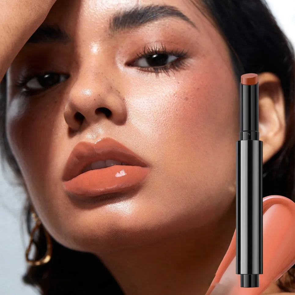 Vegan Mirror Gloss Lipstick – Long-Lasting, Moisturizing, Multi-Color Mirror Gloss Lipstick Axl