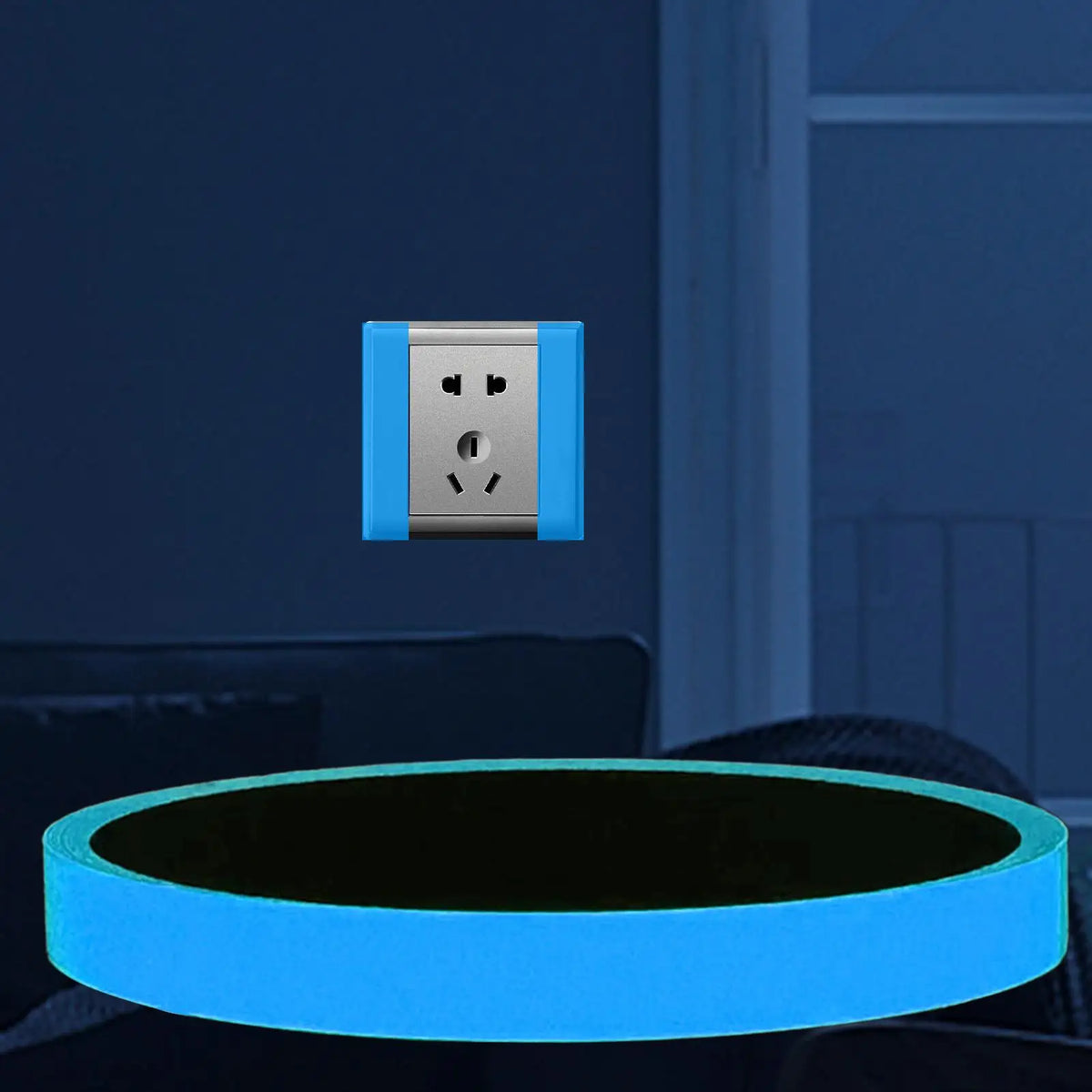 Glow-in-the-Dark Tape – Fluorescent Safety Tape for Stairs Glow Safety Tape Axl