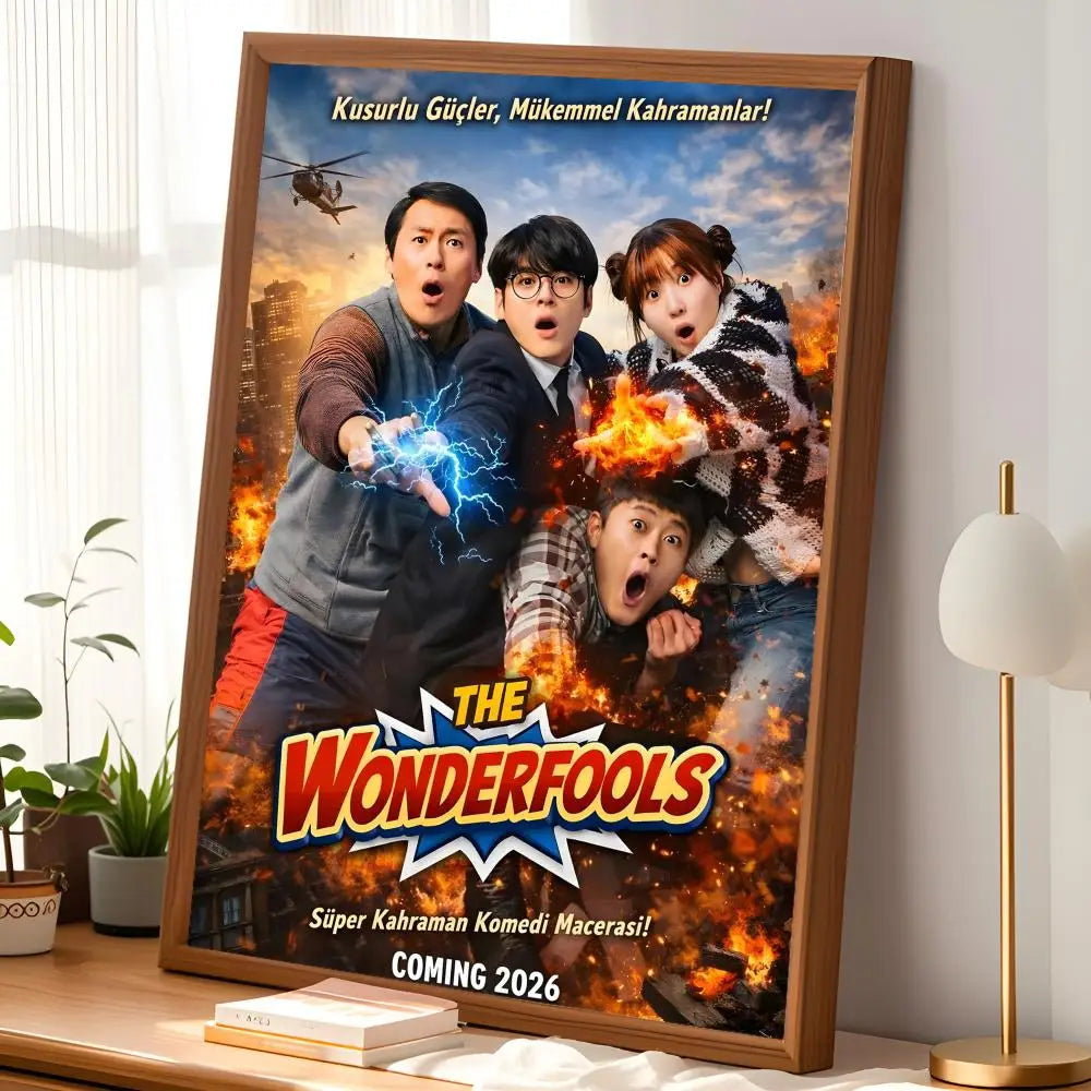 The Wonderfools Band Poster – Self-Stick HD PVC Wall Art Wall Art Poster Axl