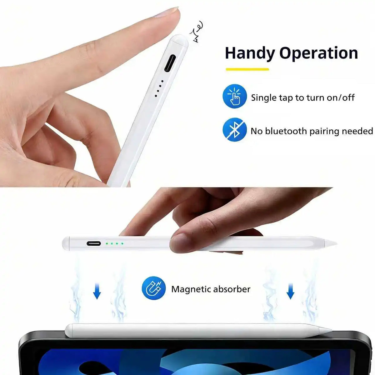 DIXSG Universal Stylus Pen – iOS Android Windows Tablet Capacitive Stylus Pen Axl