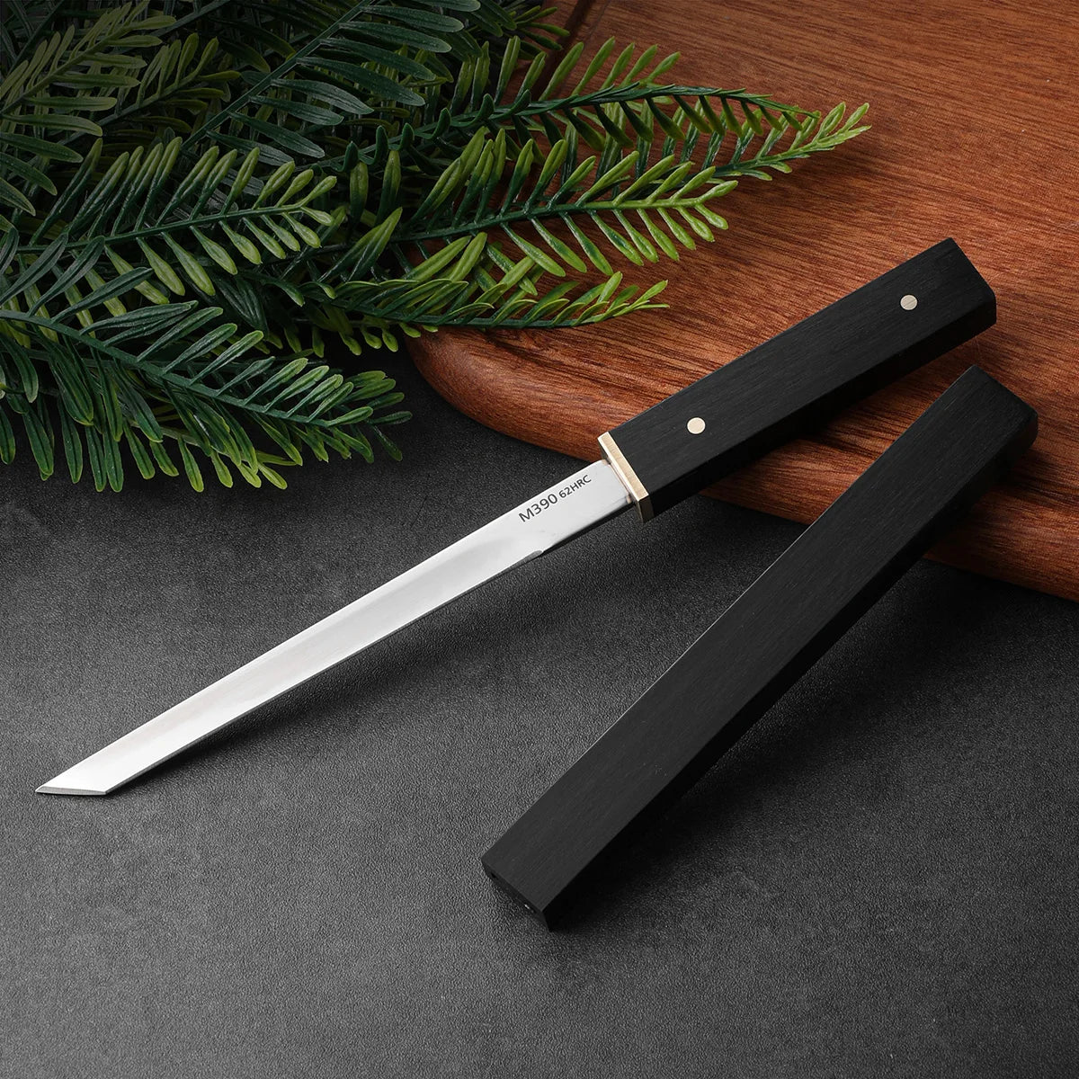Hand-Forged Boning & Butcher Knife – 10.8" Stainless Steel Butcher Kitchen Knife Axl black