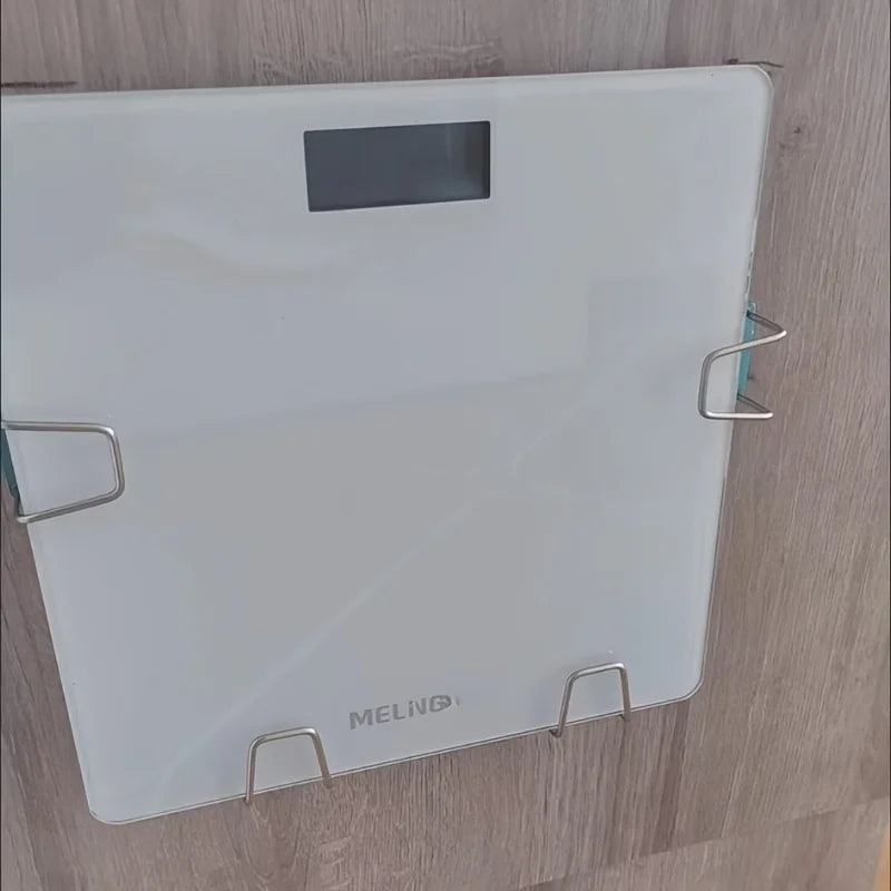 Wall-Mounted Weight Scale Holder | Stainless Steel Bracket Wall Storage Rack Axl