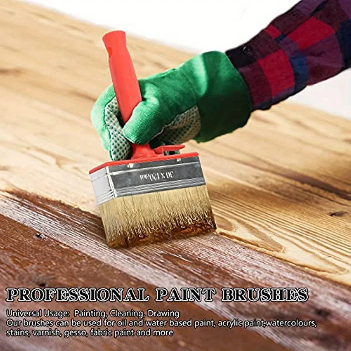 Large Paint Brush for Walls, Doors, Floors & Wood Paint Brush Axl 1pc