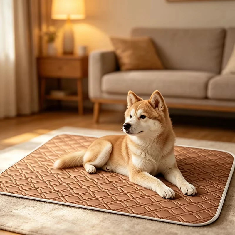 Dog & Cat Cooling Mat – Washable Breathable Pet Bed Pad Pet Cooling Mat Axl 1PC 80x120cm