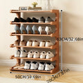 Large Bamboo Shoe Rack – Multi-Tier Freestanding Organizer Bamboo Shoe Rack Axl Brown