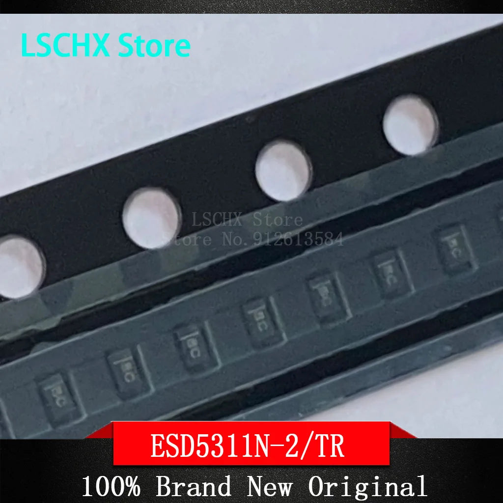100 Pcs ESD5311N-2/TR DFN1006-2 Transient Voltage Suppressor TVS TVS Diode Pack Axl