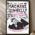 Machine Gun Kelly HD PVC Wall Poster – Self-Stick Home Decor Wall Art Poster Axl White10 50X70cmNoframe