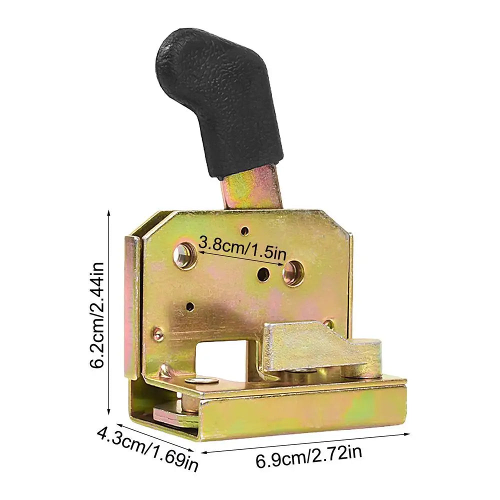 Metal Locking Door Handle Set – Forklift, Tractor & Equipment Door Handle Lock Set Axl left