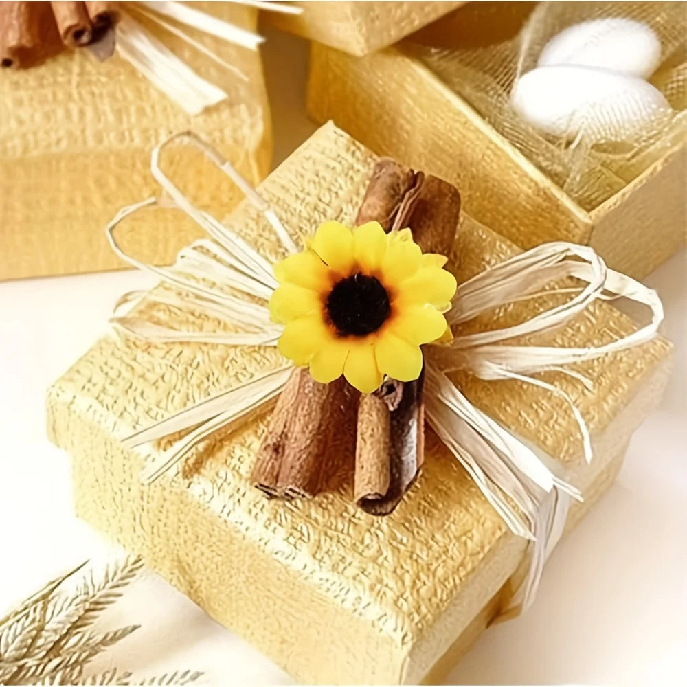 Artificial Sunflowers – Fabric Mini Fake Flowers for DIY Decor Artificial Flowers Axl