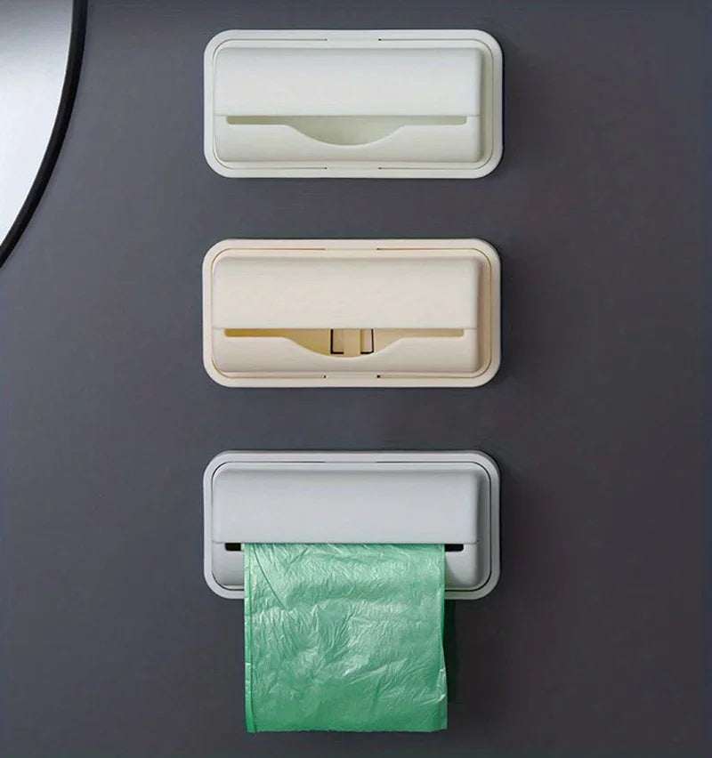 Wall-Mounted Trash Bag Dispenser & Grocery Bag Holder Bag Dispenser Axl
