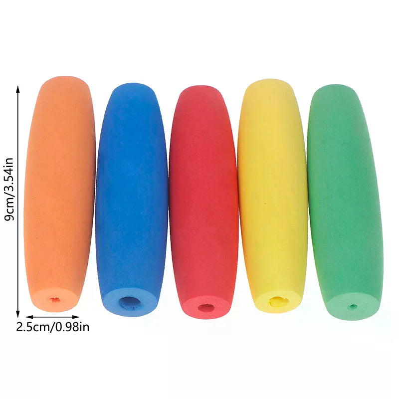 Ergonomic Crochet Hook Handle Set – 5 PCS, Fits 2mm–8mm Crochet Hook Handles Axl