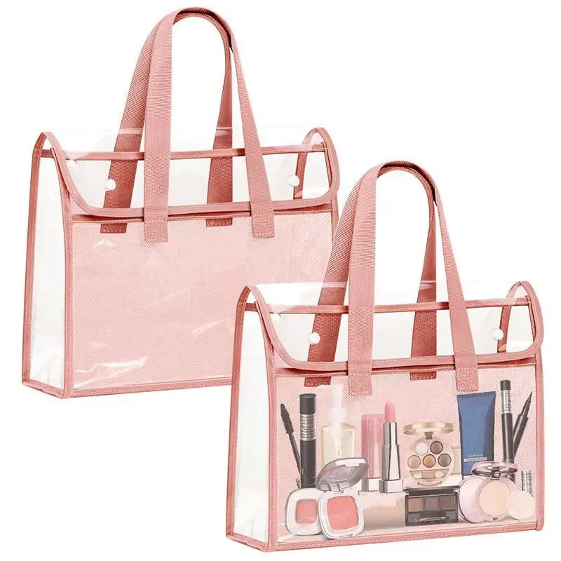 Clear PVC Exam Tote Bag – Waterproof Stationery Organizer Exam Tote Bag Axl
