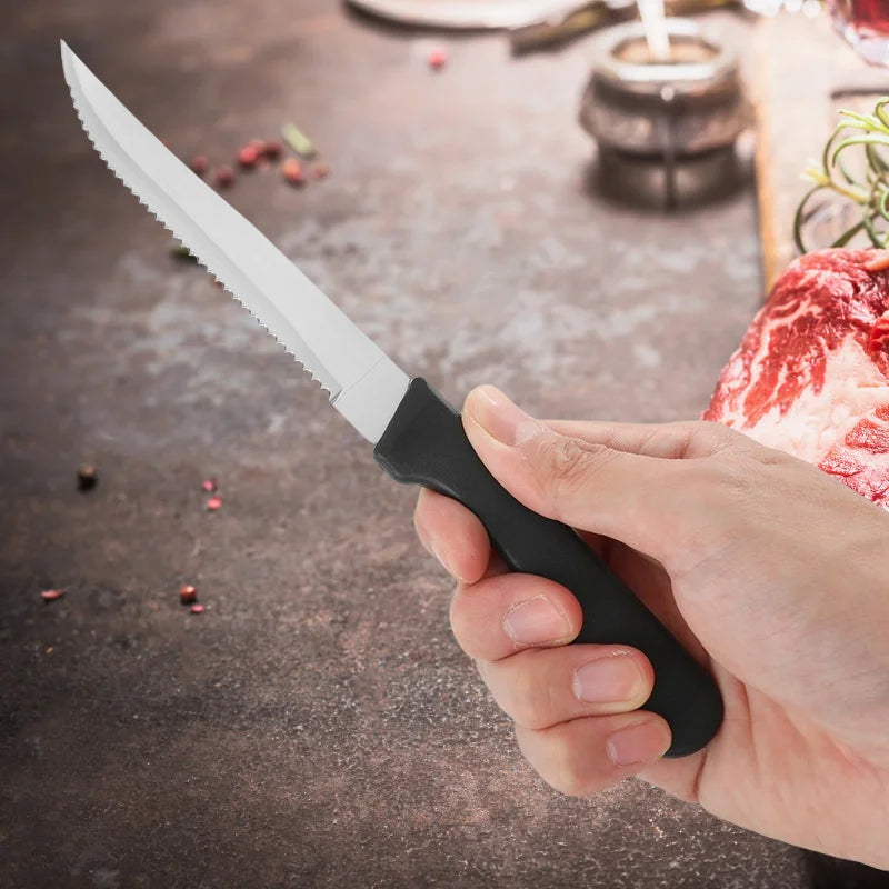 Stainless Steel Steak Knife – Dishwasher Safe PP Handle Steak Knife Axl