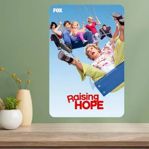 Raising Hope TV Show Metal Poster Sign | Retro Aluminum Wall Art Metal Wall Sign Axl aluminum sign aluminum 20x30cm