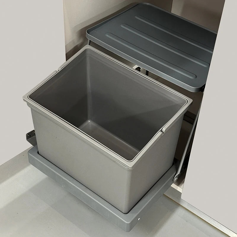 Large Capacity Kitchen Recycling Trash Can with Lid Kitchen Trash Can Axl