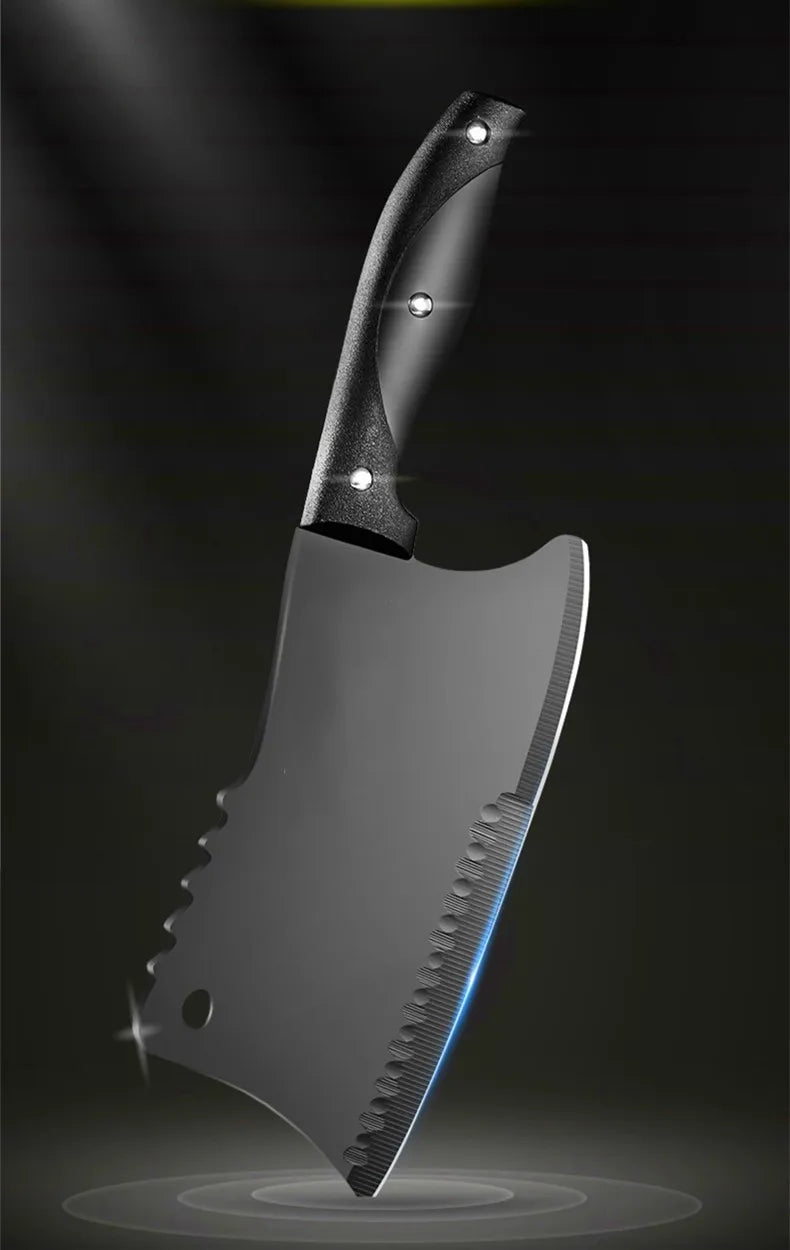COOKCRAZE 8" Damascus Chef Knife – Meat Cleaver & Kitchen Knife Damascus Chef Knife Axl 8 inch Chef Knife A