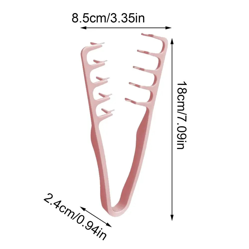 Wide Tooth Hair Comb – Root Volumizing Styling Tool Hair Styling Comb Axl Pinky