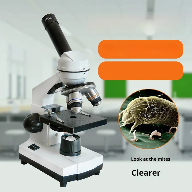 Children's Biological Microscope – 500X Optics Science Kit Children's Microscope Axl