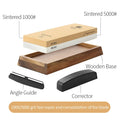 XINZUO Double-Sided Whetstone 1000/5000 or 3000/8000 Grit + Guide Knife Sharpening Stone Axl 1000 5000 Grit Extra Large