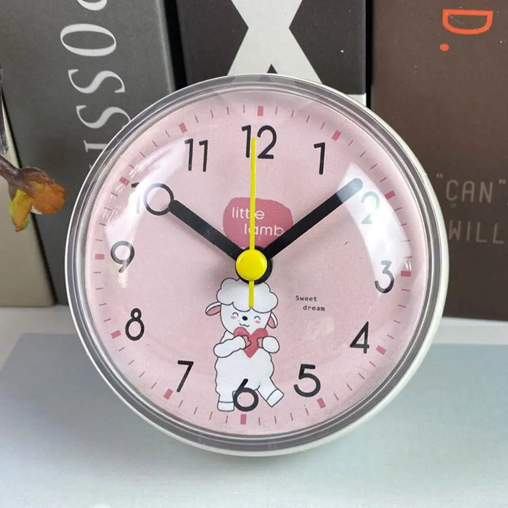 Mini Waterproof Suction Cup Shower Clock – 7cm Quartz Waterproof Wall Clock Axl 3