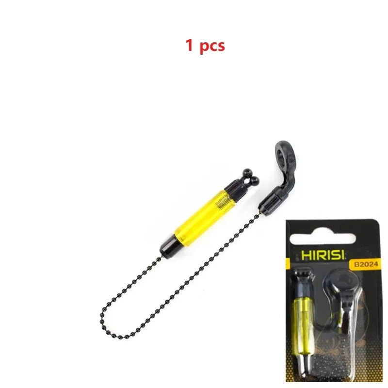 Carp Fishing Swinger Bite Alarm – Soft Chain Hanger Indicator Fishing Bite Indicator Axl Yellow-1pcs