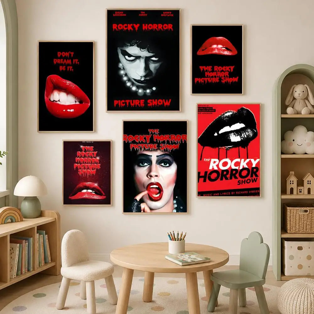 Rocky Horror Picture Show HD PVC Wall Poster – Self-Stick Wall Art Poster Axl