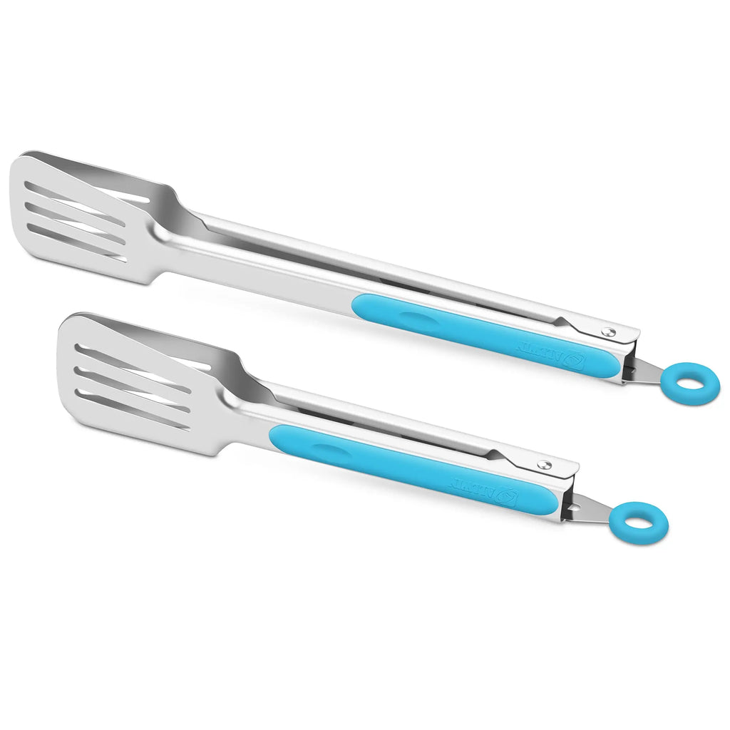 Stainless Steel Kitchen Tongs Set – BBQ, Baking & Cooking Kitchen Tongs Set Axl E