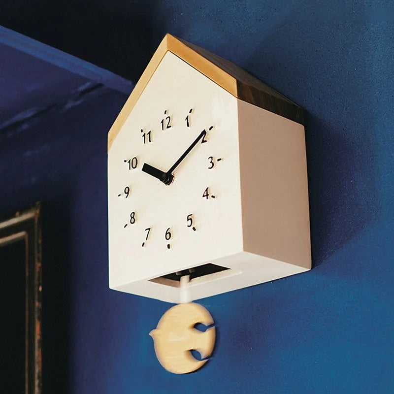 Nordic Silent Wall Clock – Modern Resin Pendulum Home Decor Silent Wall Clock Axl