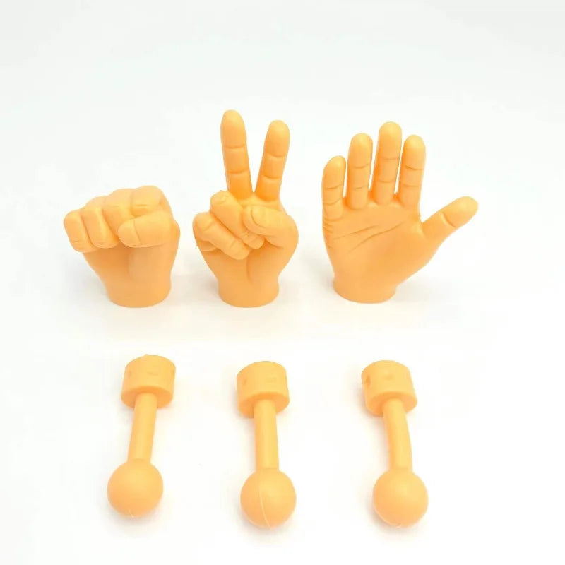Cat Finger Teaser Toy – Stretchy Mini Hands Cat Glove Cat Teaser Toy Axl