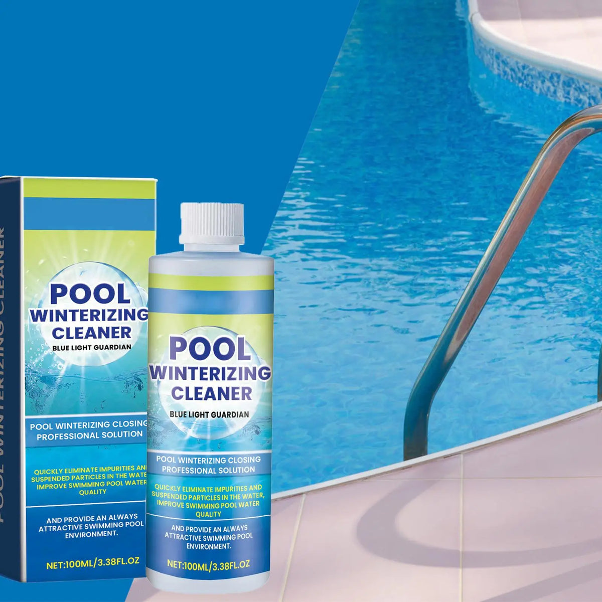 Pool Water Clarifier 100ml – Flocculant for Pools & Hot Tubs Pool Clarifier Axl