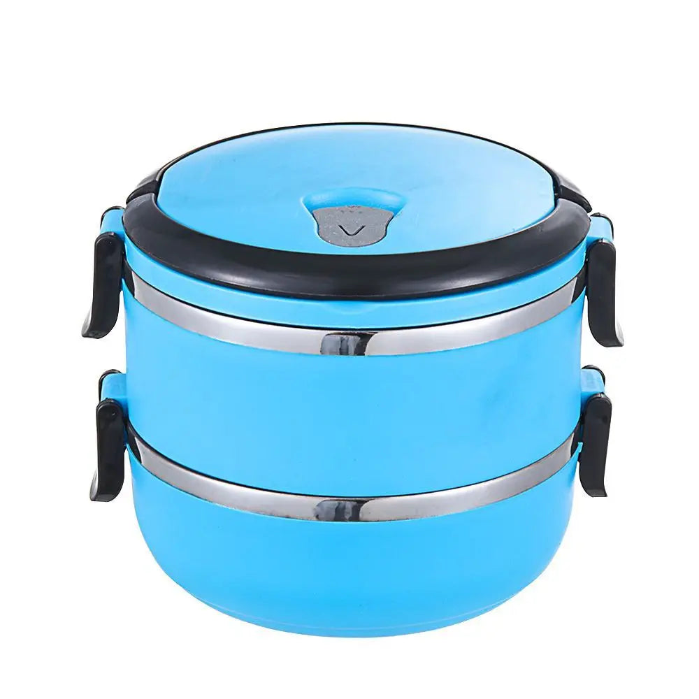 Vacuum Insulated Stainless Steel Thermos Lunch Box Food Flask Thermos Lunch Box Axl blue-1300ml