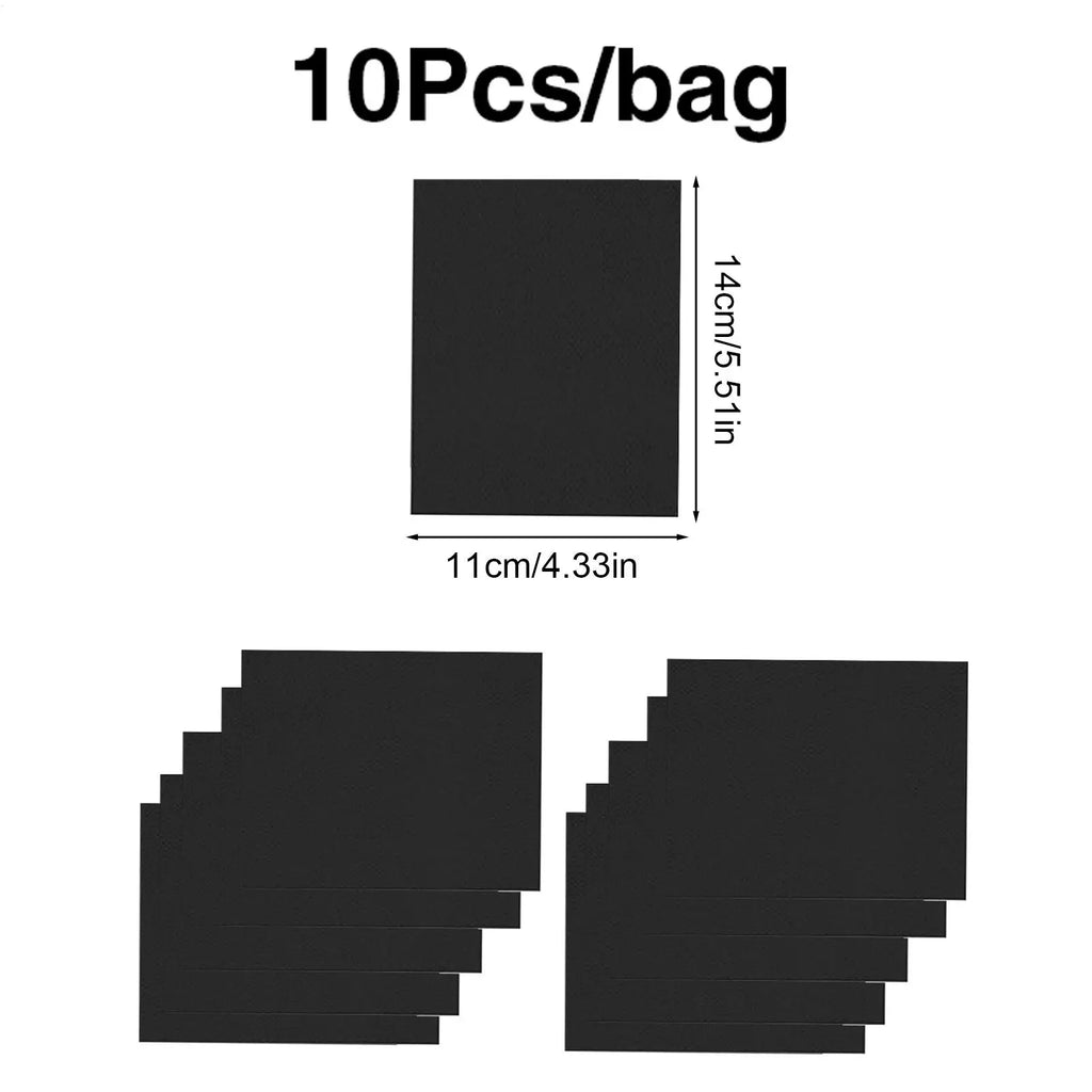 Black Clothes Darkening Laundry Sheets 12-Pack | Color Restorer Laundry Dye Sheets Axl