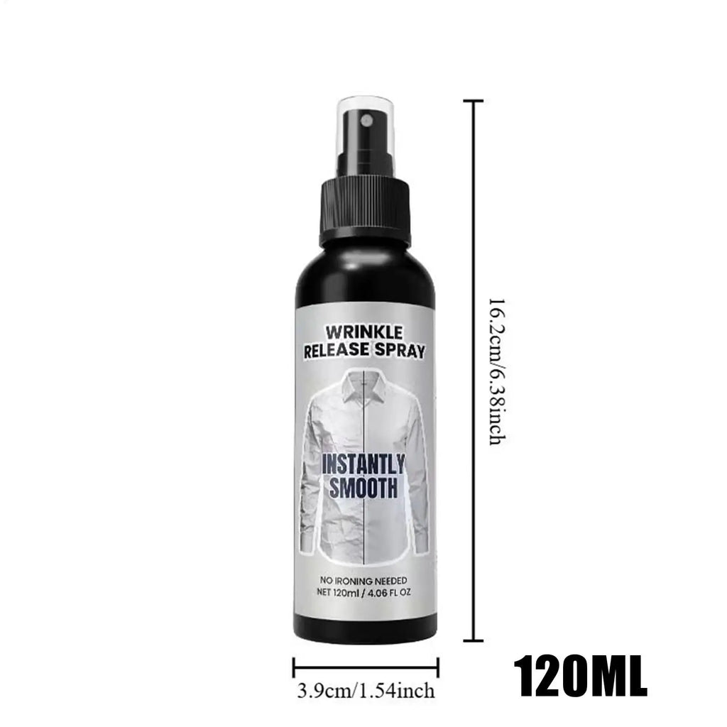 120ml Wrinkle Release Fabric Spray – No-Iron Clothes Smoother Fabric Smoothing Spray Axl