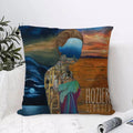 Hozier Linen Cushion Cover – Breathable Pillowcase Hidden Zipper Cushion Cover Axl White6 45X45cm