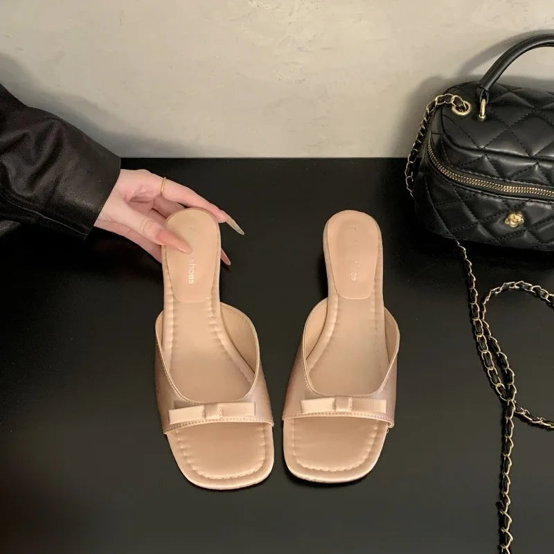 Women's Slip-On Open Toe Slides – Soft Sole Beach Slippers Women's Slide Slippers Axl Pink 37