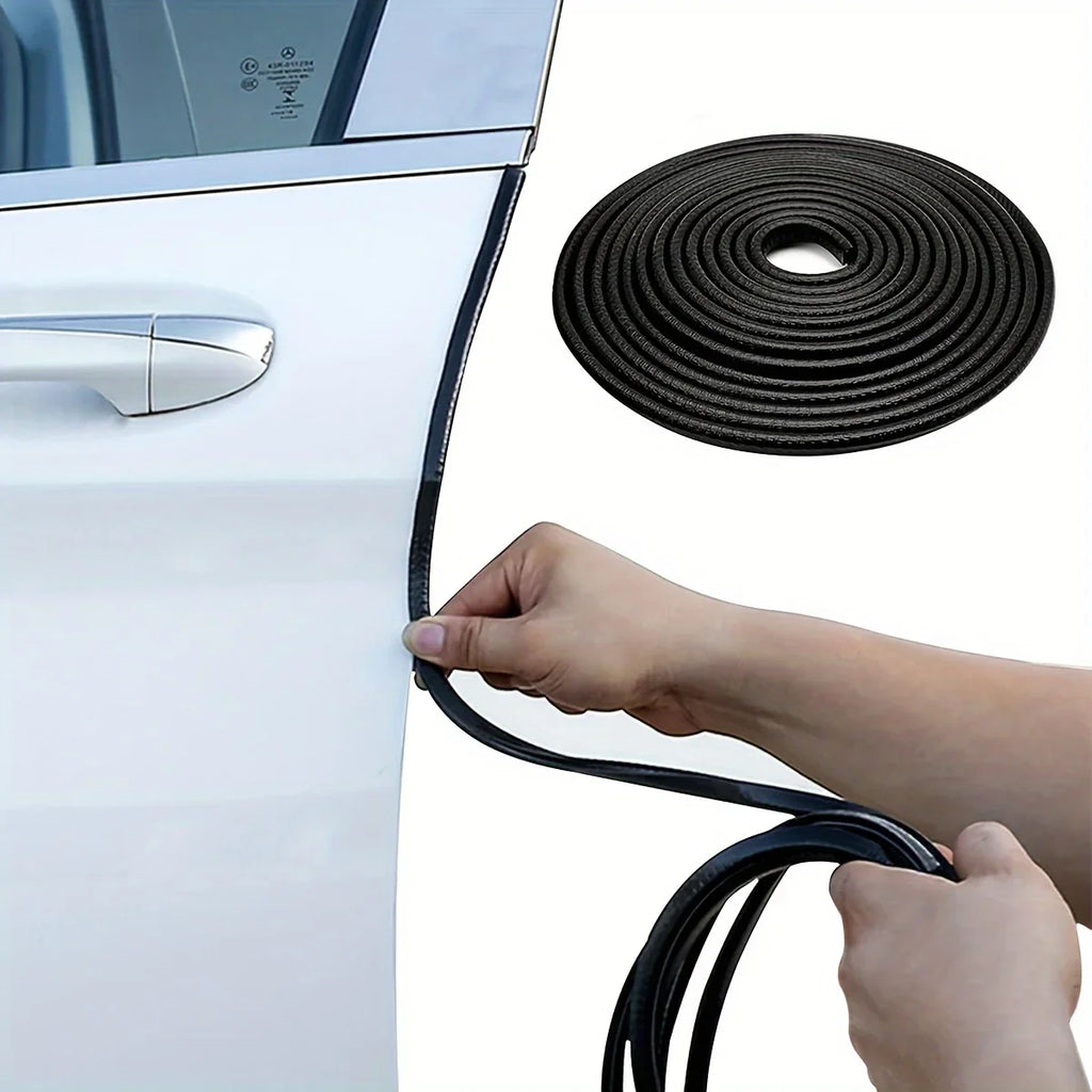 5M Black Car Door Edge Guard Strip – PVC Protector Trim Car Door Protector Axl