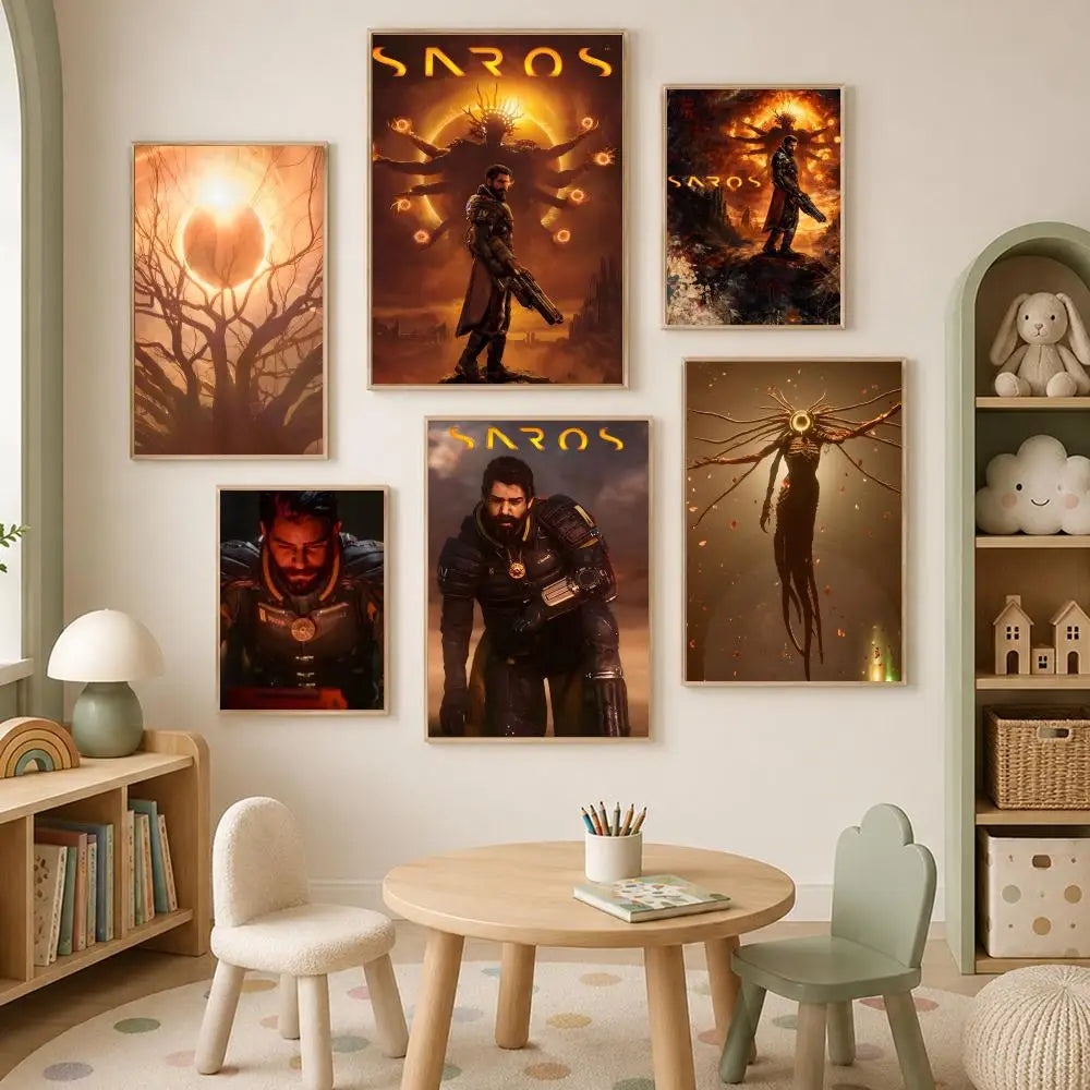 Self-Stick HD PVC Wall Art Poster – Waterproof Home Decor Wall Art Poster Axl