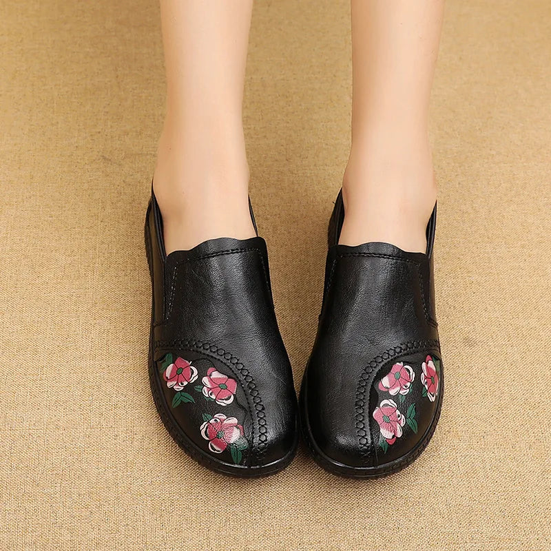 Women's Soft Ballet Flats – Breathable Slip-On Loafers | Lorilury Ballet Flats Axl