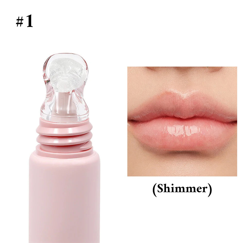 24-Color Vegan Moisturizing Lip Gloss Set – Soft Tube Glaze Lip Gloss Set Axl 01 1pcs NO LOGO