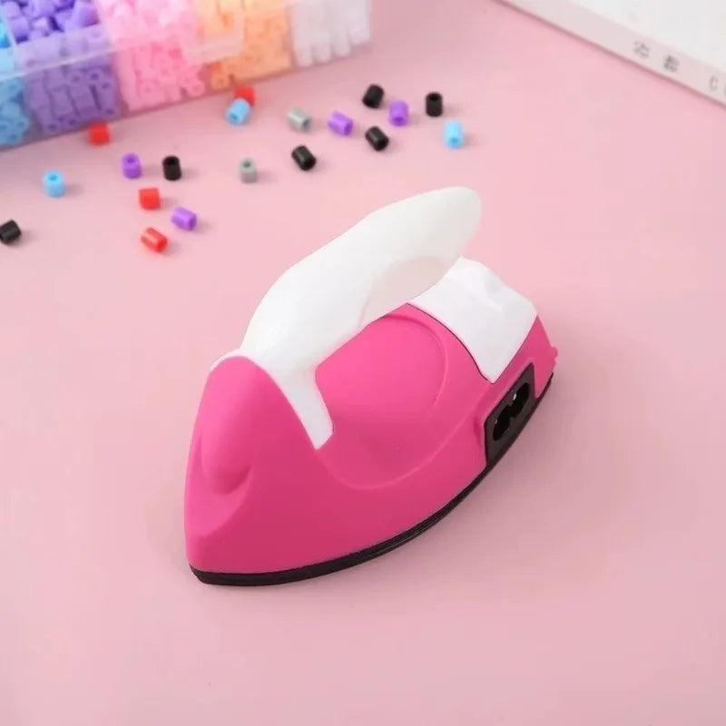 Mini DIY Electric Iron – Kids Craft Name Sticker Sewing Tool Mini Craft Iron Axl