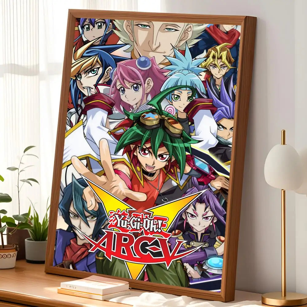 Yu-Gi-Oh Self-Stick HD PVC Wall Poster – Waterproof Home Decor Wall Art Poster Axl