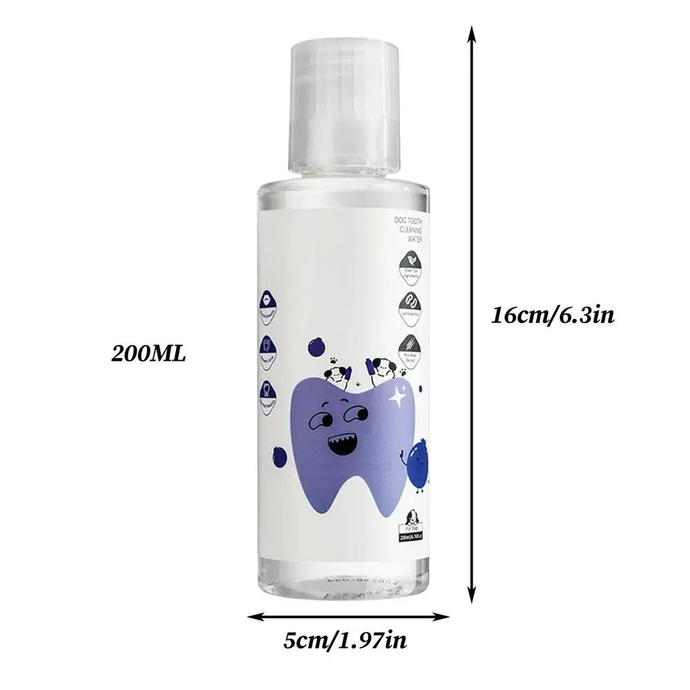 Dog & Cat Dental Water Additive 200ml – Plaque & Breath Care Pet Dental Additive Axl dog