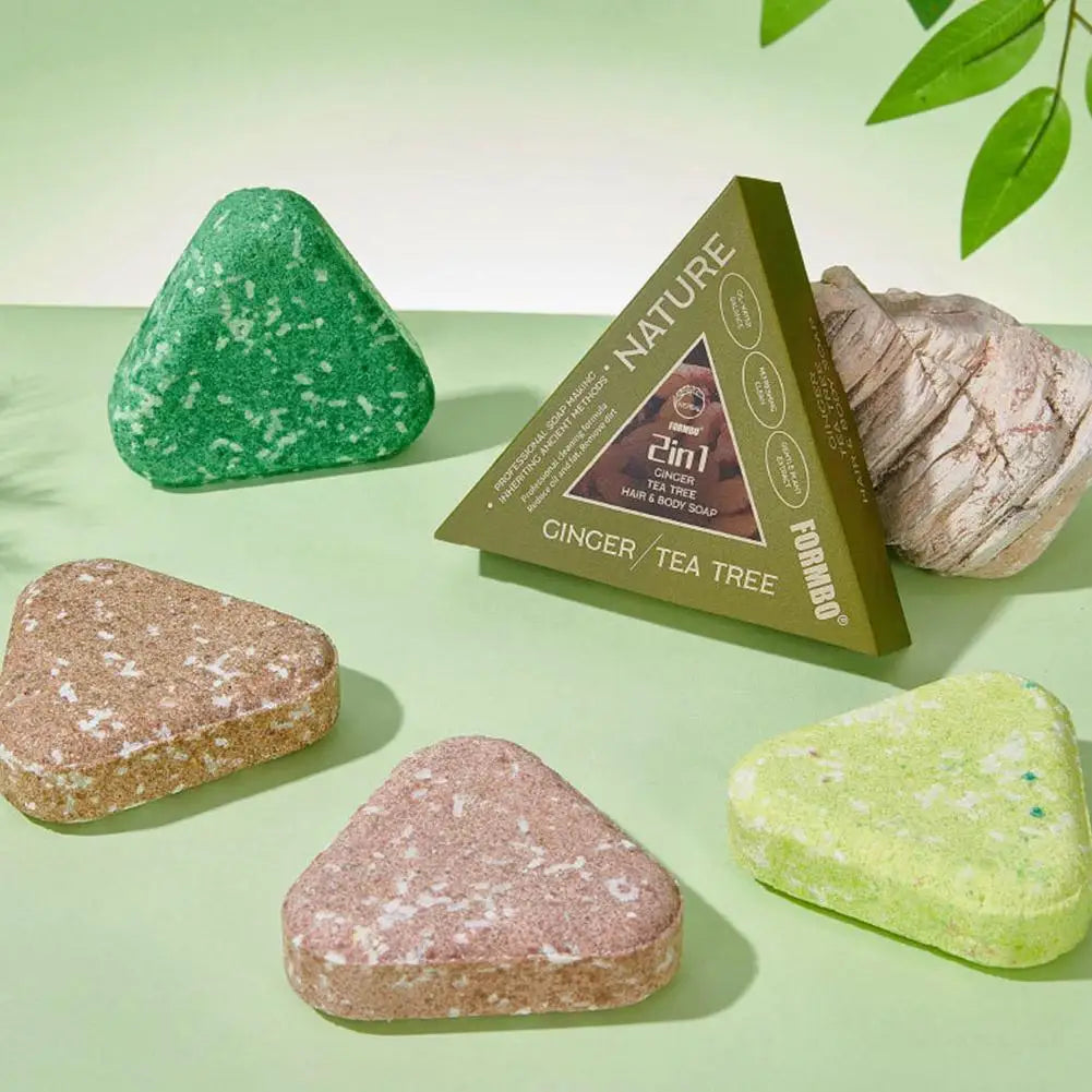 Herbal Shampoo Soap Bar – Platycladus & Grass Root Strengthening Herbal Shampoo Bar Axl